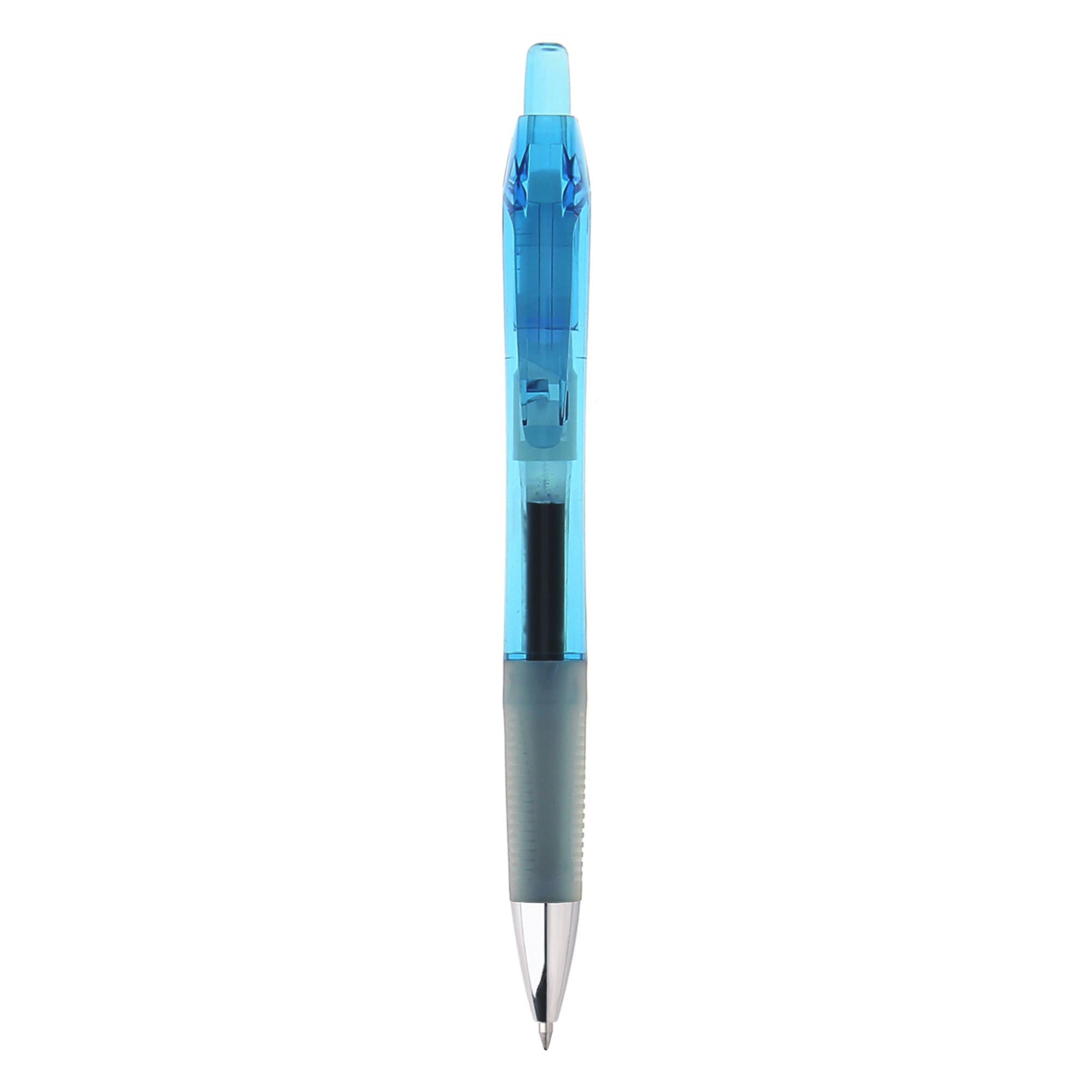 Stylo-bille publicitaire BIC® Intensity® Gel Clic Bleu clair - encre bleue